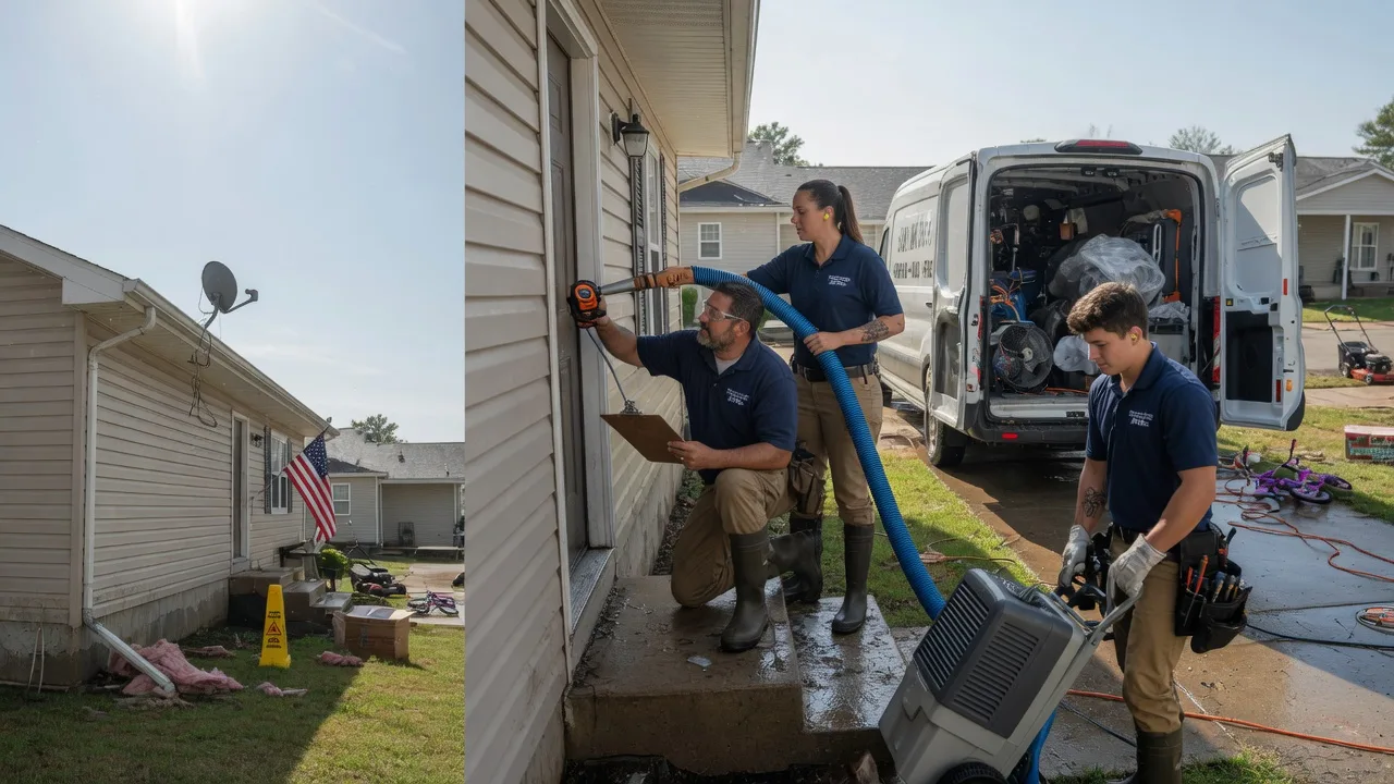 Ceiling Water Damage Restoration in Conklin, MI near me